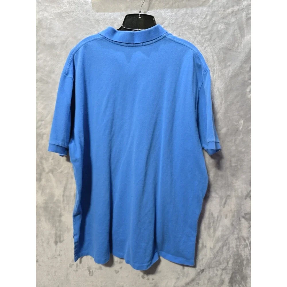 Ralph Lauren Polo Golf Mens Shirt Blue XXL Casual Yellow Pony Classic